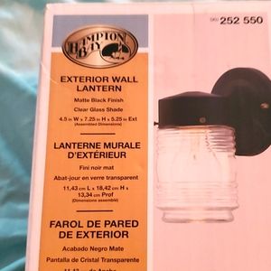 Exterior wall Lantern